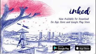 Inked A Handdrawn PuzzlePlatform Game Android Gameplay [upl. by Gnouv]