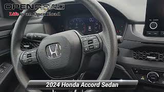 Used 2024 Honda Accord Sedan EX Edison NJ LL033146 [upl. by Ahidam]