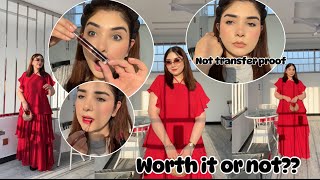 New Pakistani Brand In Market  Testing New Makeup  Demo  Review by Nishoo Khan [upl. by Aner541]