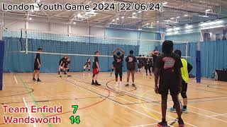 London Youth Games 24 Boys Div2206 ENFIELD v Wandsworth Ealing Waltham Forest Greenwich [upl. by Poore]