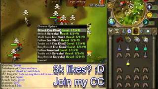 Runescape Mog Time  White PHATDivineTankingTarg killsPkingOld Wildy returning [upl. by Parrisch]