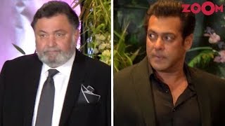 Rishi Kapoor Upset With Salman Khans Behaviour At Sonam Kapoors Wedding Reception [upl. by Ahsekyt]