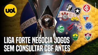 BRASILEIRÃO LIGA FORTE OFERECE JOGOS A TVS E BETS EM HORÁRIOS ALTERNATIVOS CBF NÃO FOI CONSULTADA [upl. by Adnohsal]