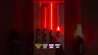 Comparing 4 Darth Vader Lightsabers [upl. by Okihsoy979]