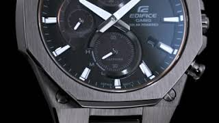 CASIO EDIFICE Solar Power Slim EFSS570D1A [upl. by Piggy]