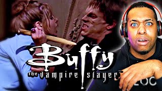 Buffy The Vampire Slayer  1x1 quotWelcome to the Hellmouthquot  REACTION [upl. by Ronnoc]