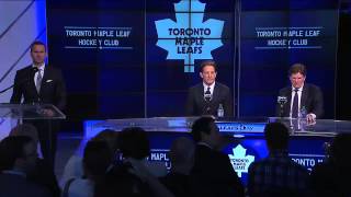 Mike Babcock Press Conference  May 21 2015 [upl. by Nylla]