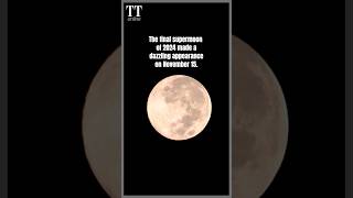 Watch  The Incredible Beaver Moon — 2024’s Last Supermoon supermoon [upl. by Renferd]