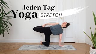 Ganzkörper Yoga Stretch für jeden Tag  15 Min dehnen und entspannen [upl. by Nus]