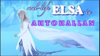 Elsa in Ahtohallan FROZEN 2 The Truth  Elsa Ahtohallan white dress [upl. by Nylisoj929]