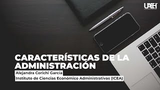 Características de la Administración [upl. by Graehme]