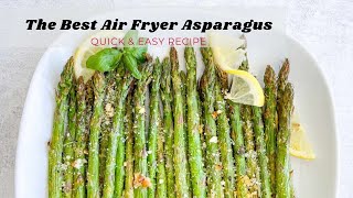 Air Fryer Asparagus Perfect Every Time [upl. by Lemahs]