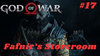 God of War 2018  Part 17 Fafnirs Storeroom [upl. by Livvy]