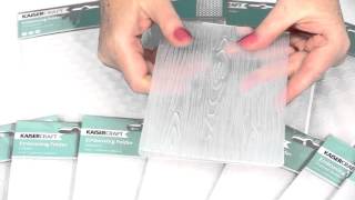 Kaisercraft  Embossing Folders [upl. by Lucinda]