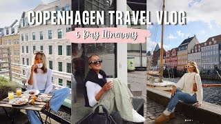 COPENHAGEN TRAVEL VLOG ✈ 5 day itinerary Nyhaven canal tour amazing food day trip to Sweden [upl. by Kcirdnekel]