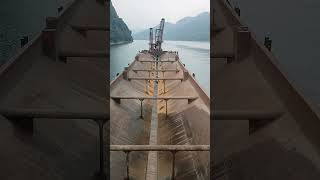 Barge unloading  Relaxing video [upl. by Nylessoj]