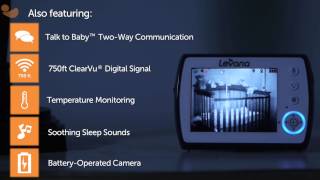 Levana AYDEN Digital Video Baby Monitor [upl. by Ahk]