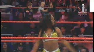 Eve vs Naomi Divas championship WWE TLC 12162012 [upl. by Ramon883]