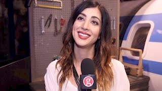 Dana DeLorenzo talks Ash vs Evil Dead season 2 [upl. by Ydisac867]