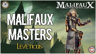 Malifaux Masters Leveticus Outcasts [upl. by Rimhsak]