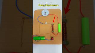 Relay Mechanism ° How to work Relay relay mechanism tech inventions shorts [upl. by Justina869]