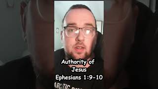 Authority of Jesus  Ephesians 1910 devotional bibleverse spirituality ephesians1 [upl. by Lareena]