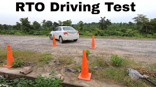 RTO Driving Test  90 Degree Parking  Driving Test by Pappu ji [upl. by Levitan]