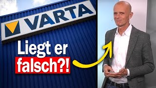 Maydorn VARTA wird 2025 im DAX sein Kursziel 500€ [upl. by Ynohtnacram]