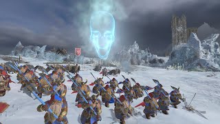 Bones and Armor Collide  Tomb Kings versus Dwarfs  Total War Warhammer 3 [upl. by Xeno104]