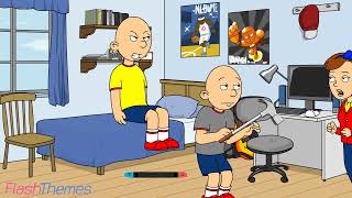 Classic Caillou Destroys Caillous Nintendo Switch  Grounded [upl. by Gotthard]