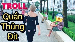 TROLL CẮT QUẦN THỦNG MÔNG  HampM CHANNEL  CẶP ĐÔI BÁ ĐẠO [upl. by Yatnoj]