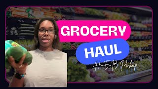 SHOP WITH ME WEEKLY GROCERY HAUL AT HEB  FAMILY OF 3 [upl. by Harad]