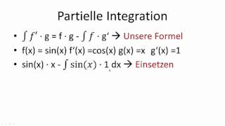 Partielle Integration unbestimmtes Integral  einfach erklärt Tutorial [upl. by Behrens308]