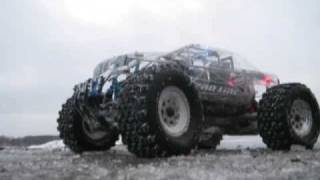 RC ADVENTURES  Episode 2  MGT 80  WINTER NITRO 4X4 RC TRUCKS [upl. by Goodden]