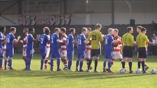 Altona 93  SV HalstenbekRellingen Oberliga Hamburg  Spielszenen  ELBKICKTV [upl. by Ackerman73]