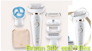 BRAUN Silkepil 9 Flex kutu açılımı\ Epilatör markalarının en iyisi\Duşta kullanılabilir epilatör✅ [upl. by Jari802]