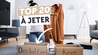 20 Objets Évidents à Jeter Absolument Avant 2024 [upl. by Artus]