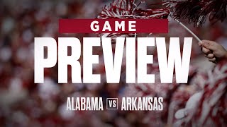 Alabama Football Game Preview Arkansas [upl. by Yhtuv]