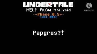 Undertale Help from the Void OST 004  005  Papyrus  Attack of the Brothers Remastered [upl. by Adniled]