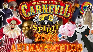 Spirit Halloween 2024 ANIMATRONICS UNVEILIED [upl. by Parlin]