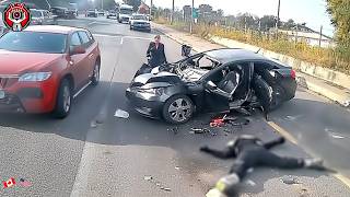 Tragic 105 Shocking And Devastating of Idiots In Cars And Road Rage Filmed Second Before Disaster [upl. by Kathi]