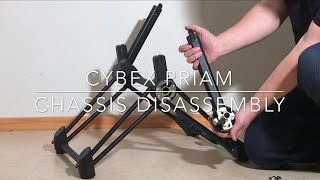 Cybex Priam Handle and Fold Full Disassembly  Repair Troubleshooting Guide [upl. by Teak]