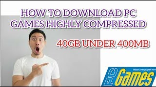 HOW TO DOWNLOAD HIGHLYCOMPRESSED PC GAMES IN HINDI [upl. by Angil]