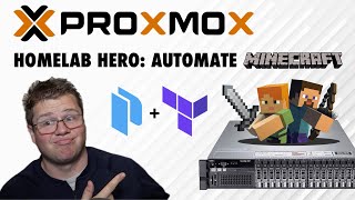 Automate Minecraft on Proxmox with Terraform and Packer [upl. by Jourdan897]