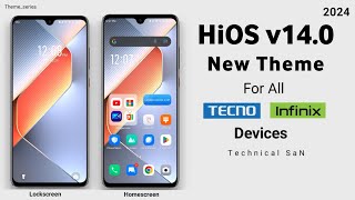 HiOS 14 Theme  Wallpapers For All Tecno and Infinix Devices [upl. by Elraet348]