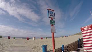 Borkum  Stadt Strandpromenade amp Nordbad Strand 29März 2018 [upl. by Tena12]