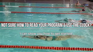 Dont know how to use the clock in swimming  Beginner Swimming by Olympian Laura Strugnell [upl. by Almeeta]