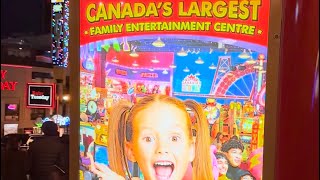 Canada Largest Family 🎪🛍️Entertainment Niagara Falls Fireworks Games Arcade Amusement Park❣️ [upl. by Ynagoham96]