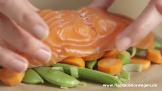 Lachs im Paket [upl. by Aisatana]