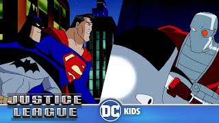 Justice League  Superman Takes Down Deadshot  dckids [upl. by Igal]